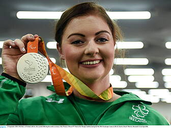 Double Paralympic medallist Or...